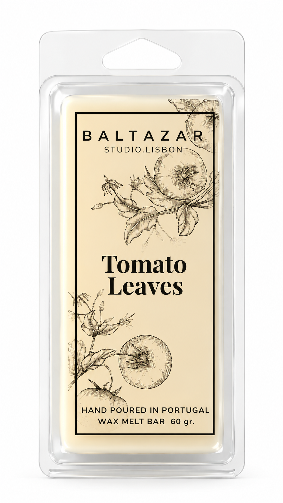 Wax Melt Bar -Tomato Leaves