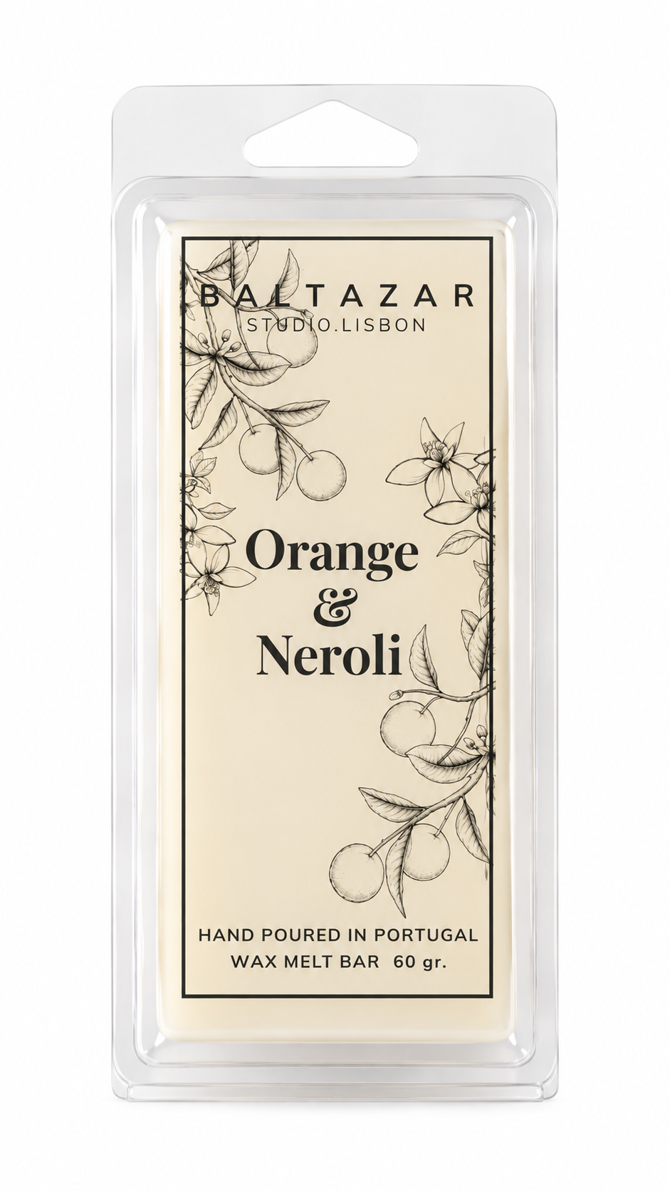 Wax Melt Bar Orange & Neroli